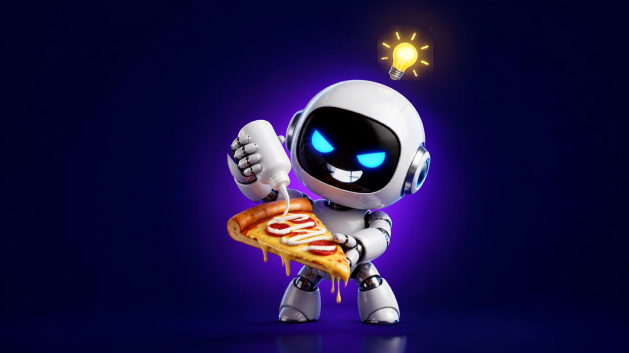 Google conseille de la colle sur la pizza